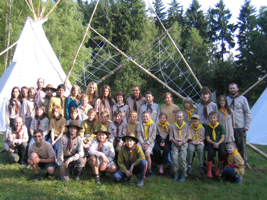 skautský tábor Šidlákov 2010